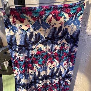 🌞Rue 21 tropical maxi skirt size s